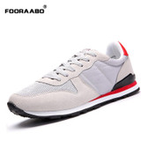 FOORAABO 2017 New Fashion Mens Casual Shoes Canvas Breathable Brand Designer Men Shoes Male Classic Retro Shoes Zapatos Hombre