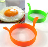 FoodyMine 1PCS Silicone DIY Egg Rings Breakfast Egg Molds Pancake Egg Moulds Cooking Tools Kitchen Accessories