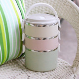 Food Fruit Container Storage Bento Lunch Box Set Stainless Steel Japanese Bento Box Portable Picnic With Dinnerware Thermal Bag