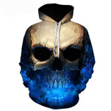 3D sweatshirt hoody rock men art