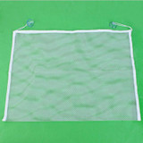 Folding Kids Bath Toys Tidy Storage Suction Cup Bag Mesh Baby Bathroom Toy Organiser Net Hanging Bags E2S