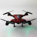 Foldable RC Drone Dron WiFi FPV 720P HD G-Sensor Mode WiFi Remote Control Drones Gravity Sense Control Fly Helicopter with Light