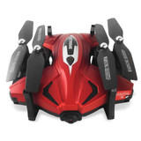 Foldable RC Drone Dron WiFi FPV 720P HD G-Sensor Mode WiFi Remote Control Drones Gravity Sense Control Fly Helicopter with Light