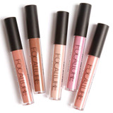 FOCALLURE Brand Liquid Lipstick Matte Waterproof Lips Makeup Cosmetic Nude Series Long Lasting