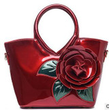 FLYING BIRDS! women handbag elegant women leather handbags retro shoulder bags bolsas famous brands flower women's bag LM3027fb