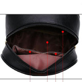 FLYING BIRDS! 2016 women backpack fashion women leather Backpacks ladies girls school bags shoulder bags female bag LS8359fb