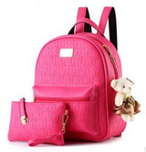 FLYING BIRDS! 2016 women backpack fashion women leather Backpacks ladies girls school bags shoulder bags female bag LS8359fb