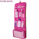 FLYING BIRDS Makeup Organizer Multifunctional Trousse De Maquillage Cosmetic Hanging Toiletry Bag Travel Cosmetic Bags LM4194fb