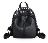 FLYING BIRDS rivet Mochila mini women backpack leather backpacks teenage school bags female travel bag high quality designer bag