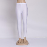 Fluorescent Color High Elastic Women Leggings Pant Multicolor Shiny Glossy Legging Trousers 20Color Casual Clothing For Women
