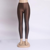 Fluorescent Color High Elastic Women Leggings Pant Multicolor Shiny Glossy Legging Trousers 20Color Casual Clothing For Women