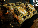 Versace Medusa Bedding Set Duvet Cover Bed Sheet Pillowcase Palace Luxury Velvet
