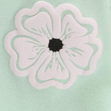 Flowers Print Bow Cute 2Pcs Cloth Set Children Cloth Suit Baby Girl Clothing Set Top T shirt + Pants High Quality YY0366