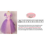 Tulle Girls Cosplay Rapunzel Princess Dress Costume Children Masquerade Ball Gowns For Kids Halloween Birthday Party Tutu Dress Tulle Girls Cosplay Rapunzel Princess Dress Costume Children Masquerade Ball Gowns For Kids Halloween Birthday Party Tutu Dress