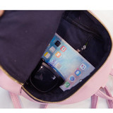 TTOU Women Mini Backpack Cute Backpack for Children Teenagers School Bags Mochila Preppy Style Pu Leather Backpack for Girls