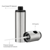 TTLIFE Stainless Steel Olive Spraying Bottle Thumb Push Sprayer Oil Pump Can Pot Kitchen Gadget Salt Pepper Grinder Cookware