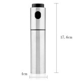 TTLIFE Stainless Steel Olive Spraying Bottle Thumb Push Sprayer Oil Pump Can Pot Kitchen Gadget Salt Pepper Grinder Cookware