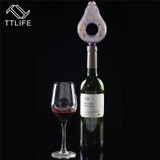 TTLIFE Fashion Gift Mini Transparent Acrylic Wine Decanter Red Wine Aerating Pourer Spout Decanter Wine Accessories Tool
