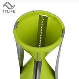 TTLIFE 4 Blades Vegetable Spiralizer Spiral Vegetable Slicer Kitchen Gadget Vegetable Fruit Slicer Peeler