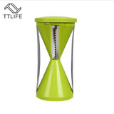TTLIFE 4 Blades Vegetable Spiralizer Spiral Vegetable Slicer Kitchen Gadget Vegetable Fruit Slicer Peeler
