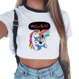 Tshirt Unicorn Sexy 2018 Summer Top Women Feminino Tops Femme T Shirt White Shirts Woman Unicornio Clothing T-shirt Ukraine Tshirt Unicorn Sexy 2018 Summer Top Women Feminino Tops Femme T Shirt White Shirts Woman Unicornio Clothing T-shirt Ukraine