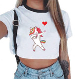 Tshirt Unicorn Sexy 2018 Summer Top Women Feminino Tops Femme T Shirt White Shirts Woman Unicornio Clothing T-shirt Ukraine Tshirt Unicorn Sexy 2018 Summer Top Women Feminino Tops Femme T Shirt White Shirts Woman Unicornio Clothing T-shirt Ukraine