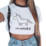 Tshirt Unicorn Sexy 2018 Summer Top Women Feminino Tops Femme T Shirt White Shirts Woman Unicornio Clothing T-shirt Ukraine Tshirt Unicorn Sexy 2018 Summer Top Women Feminino Tops Femme T Shirt White Shirts Woman Unicornio Clothing T-shirt Ukraine