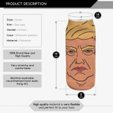 Trump Bugged funny socks pink 3D printed Casual kawaii ankle harajuku socks chaussette femme cute socks