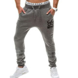 Trousers Men Fashion 2016 Jamickiki Brand Mens Bodybuilding Sportswear Sweatpants High Quality Suit Slim Letter Printing Pants
