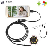 TRINIDAD WOLF 1M/2M/5M 5.5mm Endoscope Camera USB Android Endoscope Waterproof 6 LED Borescope Inspection Camera For Android PC