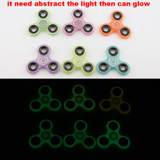 Tri-Spinner Fidget Toy Fingertip Gyroscope Plastic EDC Hand Spinner For Autism And ADHD hand Spinner EDC Sensory Fidget Spinners