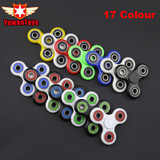 Tri-Spinner Fidget Toy Fingertip Gyroscope Plastic EDC Hand Spinner For Autism And ADHD hand Spinner EDC Sensory Fidget Spinners