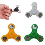 Tri-Spinner Fidget Toy Plastic Hand Spinner For Autism and ADHD Rotation Time Long Anti Stress Toys Ramdon Color Hand Spinner
