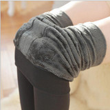 Tresdin Sexy Autumn Winter Fashion Women Plus Cashmere Tight High Quality Knitted Velvet Tights Elastic Slim Warm Thick Tights