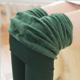Tresdin Sexy Autumn Winter Fashion Women Plus Cashmere Tight High Quality Knitted Velvet Tights Elastic Slim Warm Thick Tights