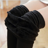 Tresdin Sexy Autumn Winter Fashion Women Plus Cashmere Tight High Quality Knitted Velvet Tights Elastic Slim Warm Thick Tights