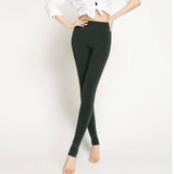 Tresdin Sexy Autumn Winter Fashion Women Plus Cashmere Tight High Quality Knitted Velvet Tights Elastic Slim Warm Thick Tights