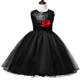 Flower Teenagers Kids Evening Party Dresses For Girl Wedding Princess Dresses Girls Children Brand Clothing Kids Formal Clothes