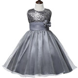 Flower Teenagers Kids Evening Party Dresses For Girl Wedding Princess Dresses Girls Children Brand Clothing Kids Formal Clothes