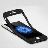 Flexible Soft 360 Full Body Protective Case Cover for iPhone 7/7 Plus