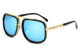 Flat Top Hot Square Sunglasses Men Women Luxury Brand Design Couple Lady Celebrity Brad Pitt Sun Glasses Super star Eyewear