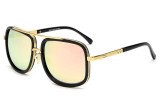 Flat Top Hot Square Sunglasses Men Women Luxury Brand Design Couple Lady Celebrity Brad Pitt Sun Glasses Super star Eyewear