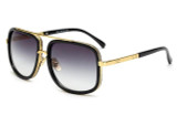 Flat Top Hot Square Sunglasses Men Women Luxury Brand Design Couple Lady Celebrity Brad Pitt Sun Glasses Super star Eyewear
