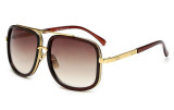 Flat Top Hot Square Sunglasses Men Women Luxury Brand Design Couple Lady Celebrity Brad Pitt Sun Glasses Super star Eyewear