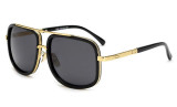 Flat Top Hot Square Sunglasses Men Women Luxury Brand Design Couple Lady Celebrity Brad Pitt Sun Glasses Super star Eyewear