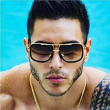 Flat Top Hot Square Sunglasses Men Women Luxury Brand Design Couple Lady Celebrity Brad Pitt Sun Glasses Super star Eyewear
