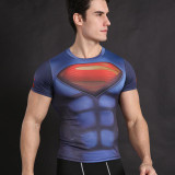 Flash T shirt Superhero Costume Cosplay T-Shirt Compression Shirt Fitness Tops Crossfit Camiseta Bodybuilding Tees ZOOTOP BEAR