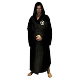Flannel Robe Male With Hooded Star Wars Dressing Gown Jedi Empire Long Thick Men's Bathrobe Nightgowns Mens Bath Robe Winter