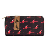 Flamingo Print Women Fashion Long Purse Mujer Clutch Phone Case PU Leather Girls Card Holder Bag Female Wallet