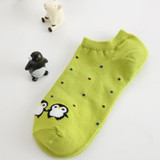 Five Colors Cute Socks Chaussettes Women Socks Cotton Character Penguin Chaussette Femme